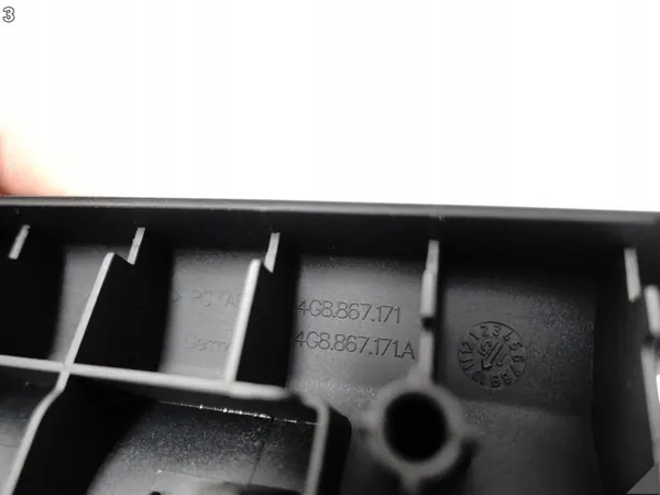 AUDI A7 S7 RS7 4G8 C7 10-18 Vasemman Etuoven Kahva image 4