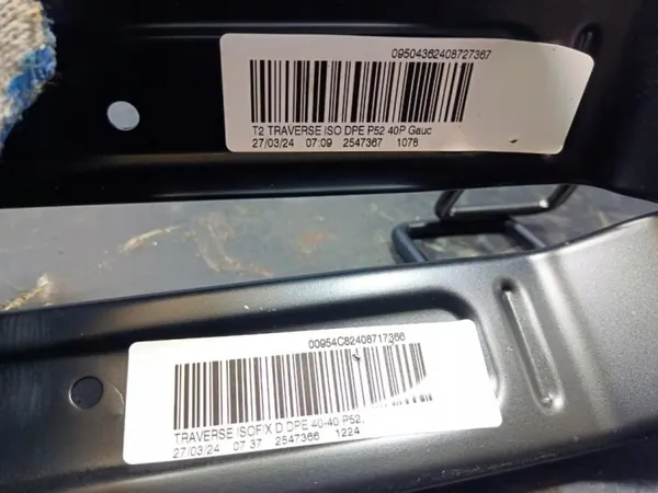Conjunto ISOFIX OEM 24487 para Opel Astra L VI - Direito+Esquerdo image 4