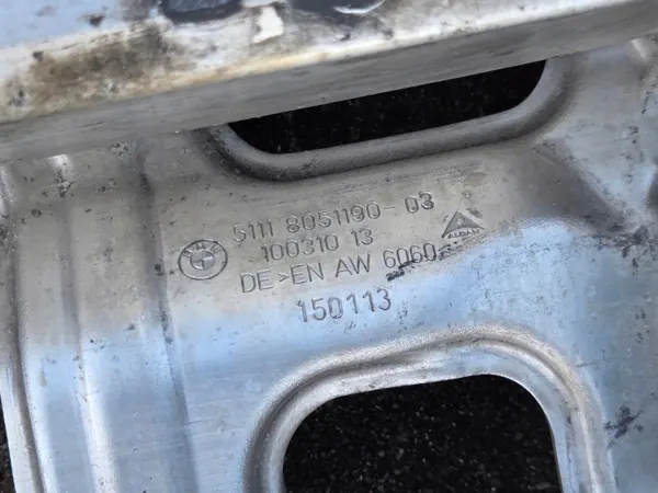 OEM 7266192 8051190 BMW Scheinwerferhalterung Rechts Vorne image 10