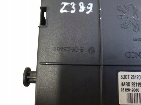 Module confort OEM 281192462C pour Citroën Berlingo image 4