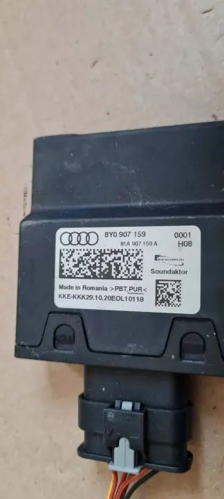 Módulo Controlador Som Motor Audi OEM 8Y0907159 image 6