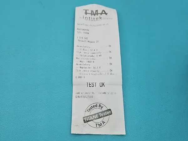 Motor de arranque Renault Megane IV 1.3 TCE M000TD2571 image 6