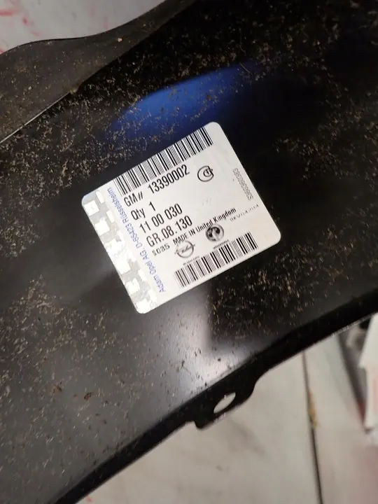 Parafango anteriore sinistro OPEL ASTRA J IV 2009-2016 OEM 13390002 image 2