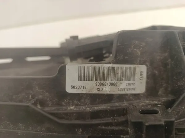 Kylarfläkt OEM 9806313880 för Citroen Peugeot image 7