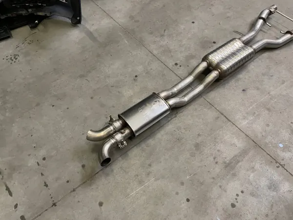 Keskusvaimennin Jaguar XJ X351 5.0 SC OEM DW93-5212-DB image 3