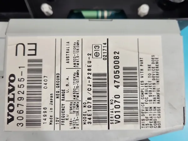 Antena Volvo XC90 I OEM 8651013-1 Usada image 6