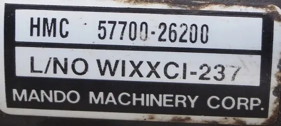Caixa de direção Hyundai Santa Fe 57700-26200 image 3