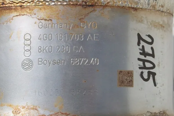 OEM bt-cars-33900 Audi Katalysator med Klaff image 8
