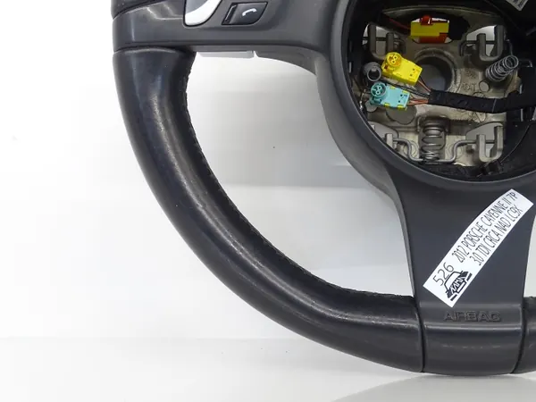 Volant Porsche OE OEM 7PP419091AD Multifonction Cuir image 6