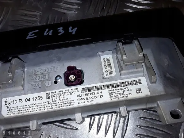 BMW 4-serie F32 displayscherm OEM 9387453 image 4