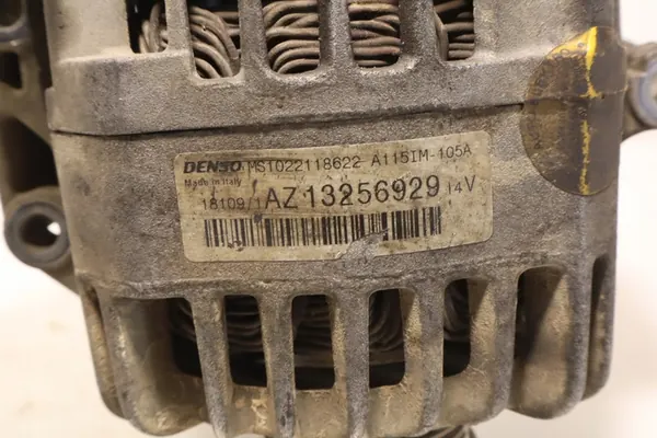 ALTERNATOR 90 A OPEL CORSA MERIVA COMBO C 1.3 CDTI 13256929 image 7