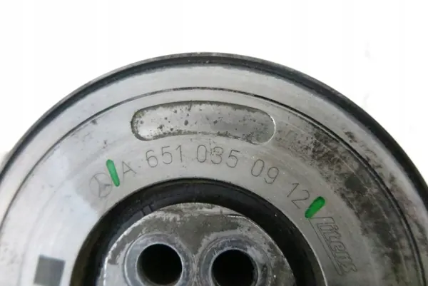 2011 Mercedes-Benz C W204 Polia do virabrequim A6510350912 image 3