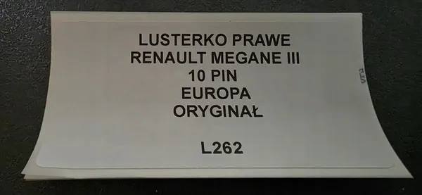 Specchio Elettrico Riscaldato Renault Megane III 2008-2016 image 9
