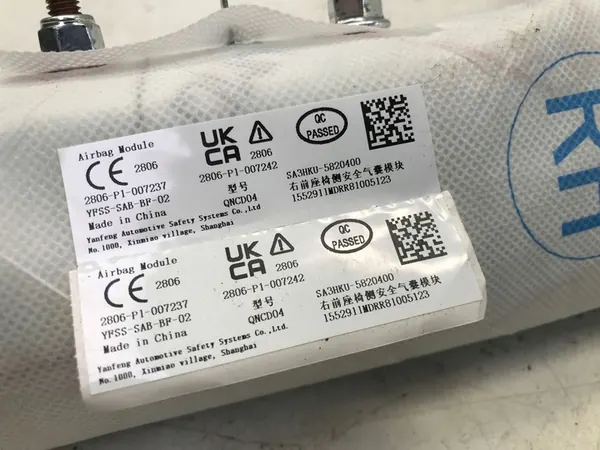 Rechts Vorderairbag BYD SEAL U 2024 2025 SA3HKU-5820400 image 7