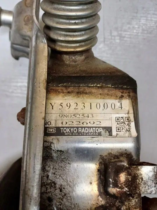 Refroidisseur d'échappement OEM Y592310004 Opel Zafira B image 7