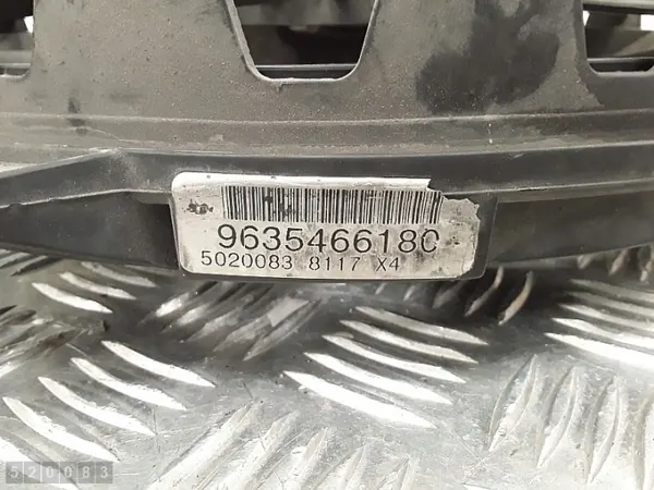 Ventilateur radiateur Citroen C8 avec diffuseur OEM 9635466180 image 5