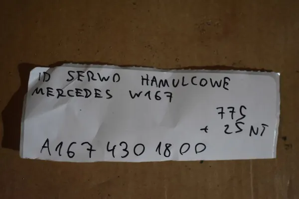 Jarruservo OEM A1674301800 Mercedes W167:lle image 7