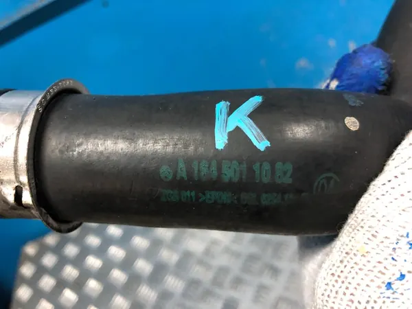 Vasen jäähdytyslinja MERCEDES-BENZ M (W164) A1645011082 image 2