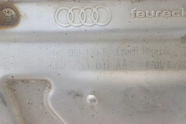 Audi A6 C8 Avgassdämpare OEM 4K0253611AA image 7