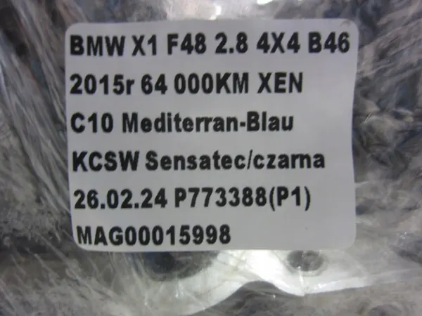 Kilremsspännrulle OEM 11288479475 för BMW X1 F48 image 8