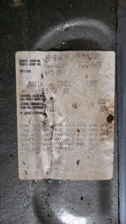 Skoda Moottorin ECU OEM 047906033G Fabia I 1.4 AME image 6