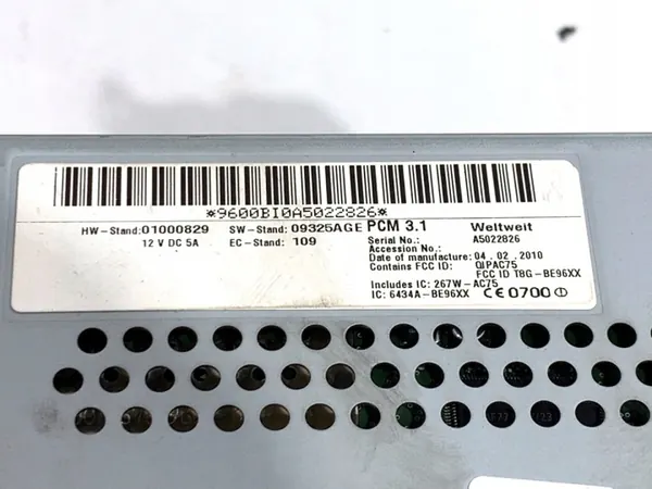 Radio Navigaatio OEM 7PP919193 Porsche Panamera 09-17 image 4