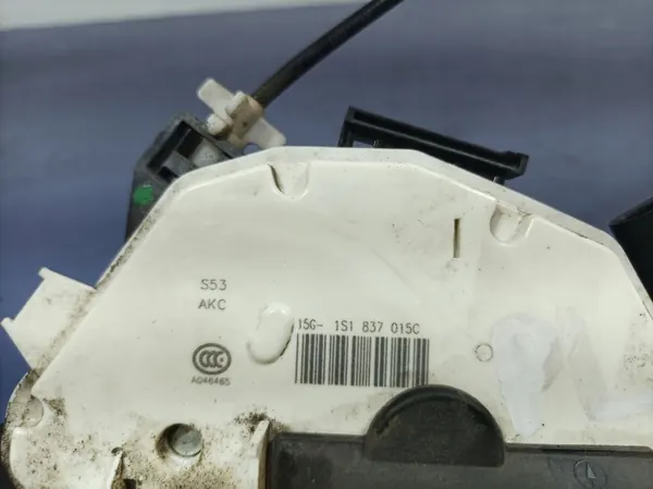 Vordertürschloss Links SKODA FABIA II 5J LIFT 7 Pin OEM image 3