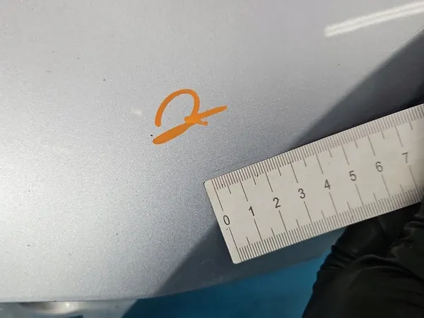 Aile avant gauche VW Polo V 6R 09- Argent LA7W image 4