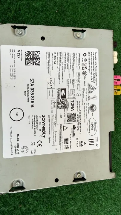 Radio Multimedia Nav Skoda OE 57A035816B KA6/JR22 image 6