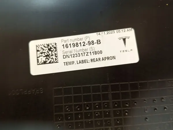 Tesla OEM 1619812-98-B Y Frontkofferraumabdeckung image 10