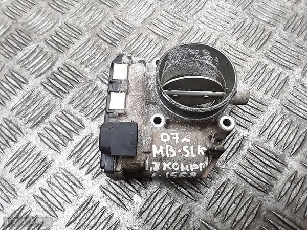 Drosselklappe Mercedes SLK 2007 1800 Compressor OEM a1110980050 image 2