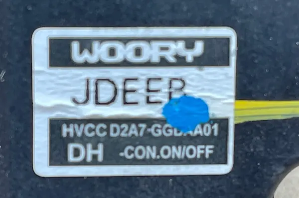 Lämmitysmoottori OEM DA27-GGDAA01 Hyundai Genesis G80:lle image 3