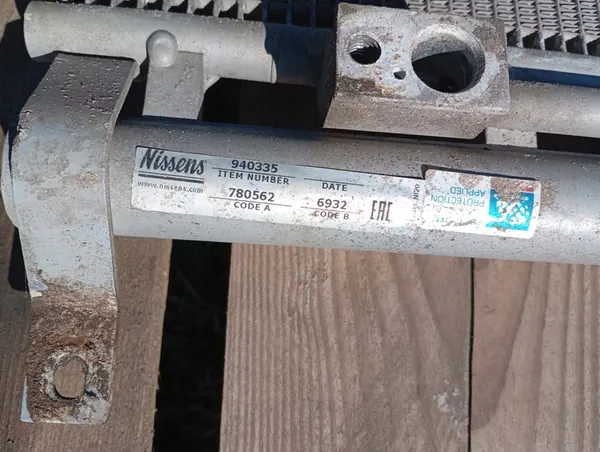 Nissens 940335 Ilmastointikondensaattori image 2