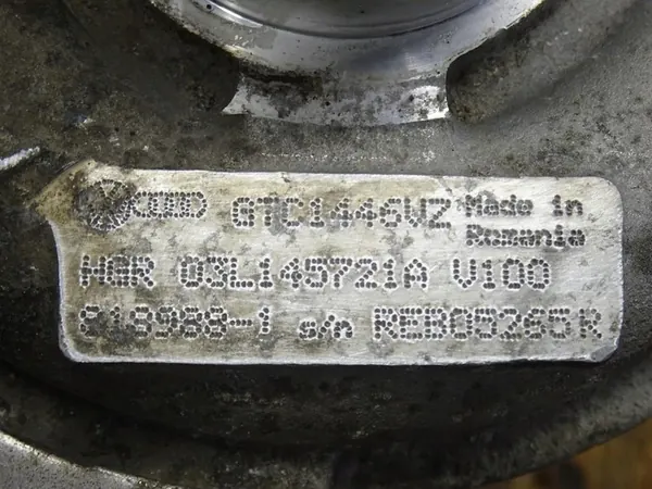 Turbokompressor AUDI A4 B8 2.0 TDI 03L145721A image 6