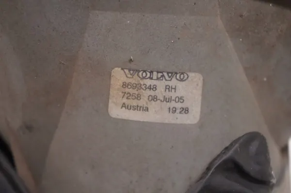 FAROL HALÓGENO VOLVO DIREITO FRONTAL V70 II LIFT 8693348 image 7