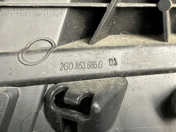 Griglia paraurti anteriore sinistra VW POLO VI 2G0853665G image 6