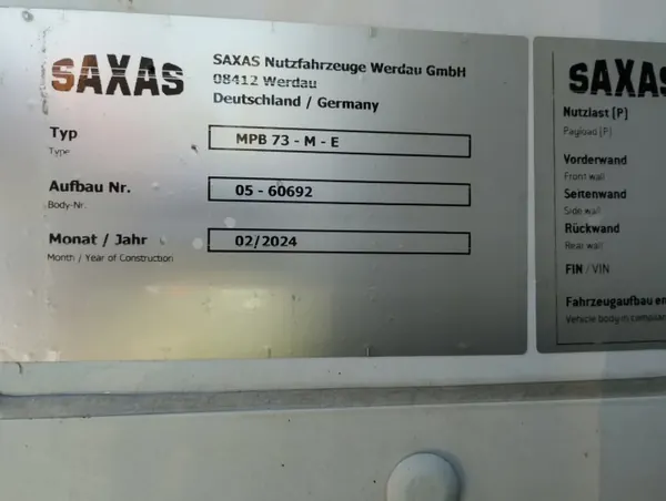 Saxas MPB 73 Suojapeite Rakennus OEM 05-60692 image 6