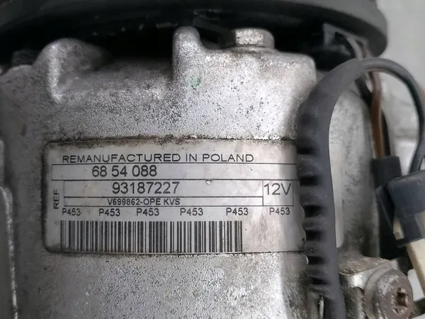 Compressore aria condizionata Opel Zafira B 1.8 16V 93187227 image 3
