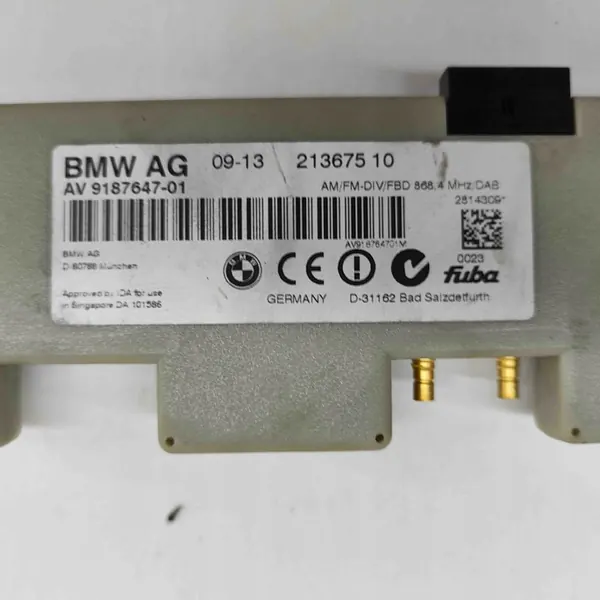 BMW 1 Coupe Antenneversterker OE 9187647 image 9