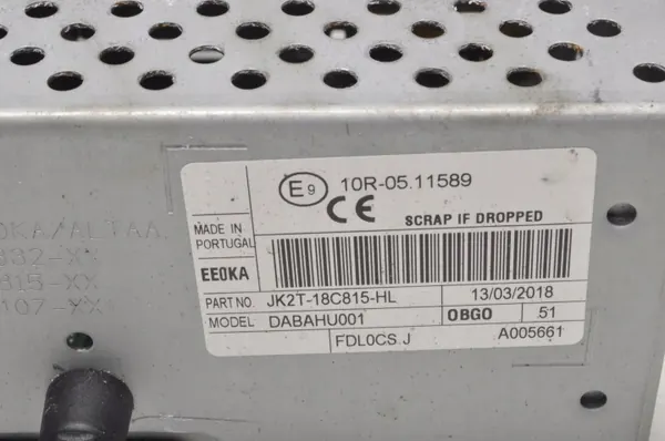 Radio Navigation Ford Transit Custom JK2T-18C815-HL image 3