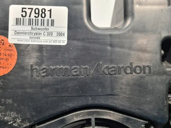 Subwoofer OEM A2038207402 Mercedes W203 Farmarille image 3