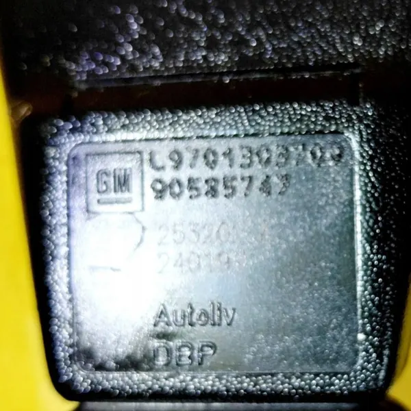 Hebilla cinturón OEM DRC100086 izquierda delantera Opel Vectra B image 5