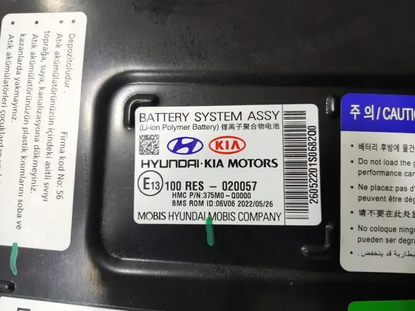 Bateria Híbrida OEM 375M0-Q0000 para Hyundai Bayon 2021-2024 image 5