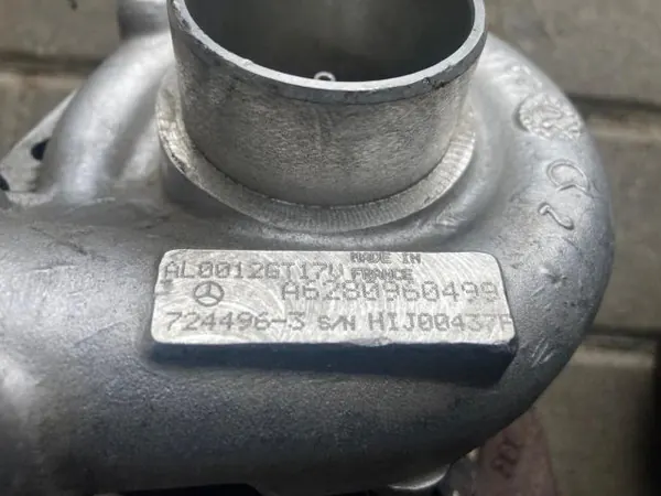 Turbocompresor Mercedes W220 4.0 CDI OEM A6280900180 image 2