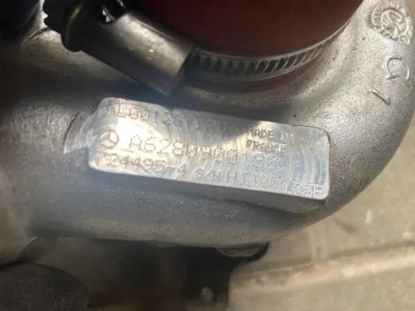 Turbocompresor Mercedes W220 4.0 CDI OEM A6280900180 image 3