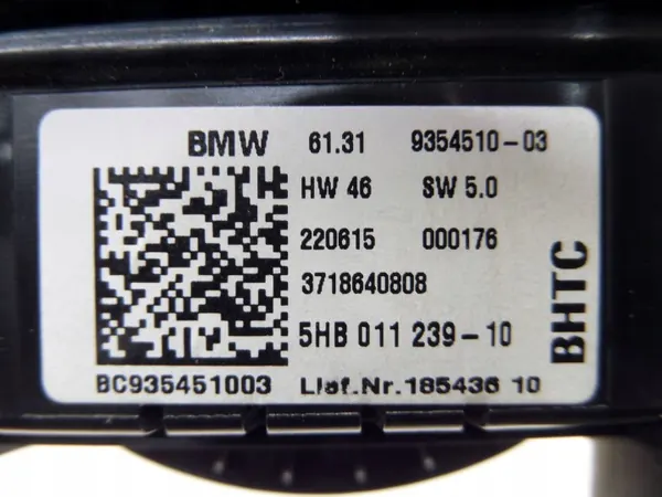 Panneau climatisation Mini Cooper F57 OEM 9354510 image 3