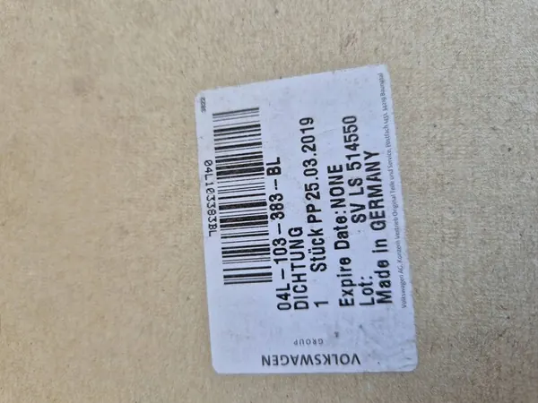 Cylindertätning 2.0TDI Ny 04L103383BL image 9