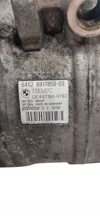 Compressore AC BMW E60 E61 E65 M57 M54 Diesel Benzina image 7