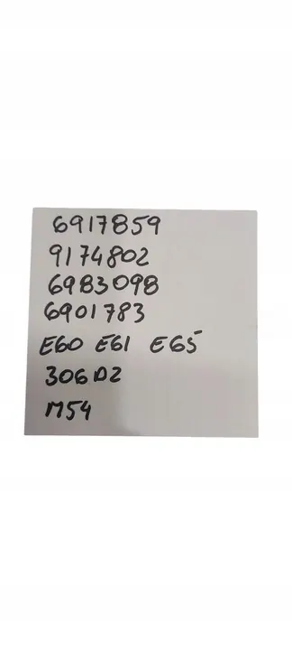 Compressore AC BMW E60 E61 E65 M57 M54 Diesel Benzina image 8