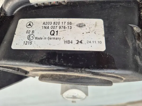 MERCEDES C-KLASA W203 00- LINKER VOOR HALOGEEN A2038201756 image 7